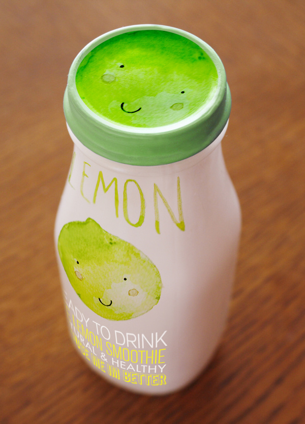 Fruit Smoothie on Behance #cubillo #design
