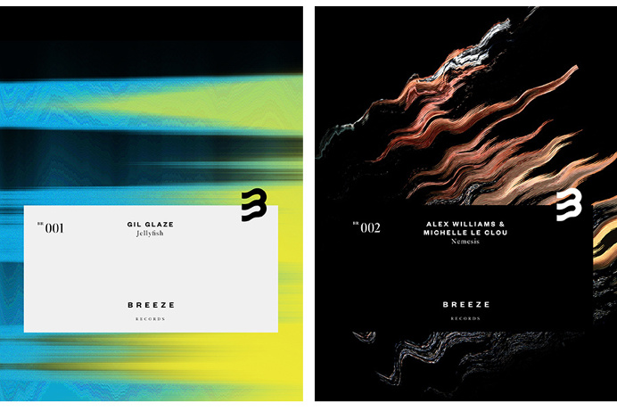 Breeze Records #logo #branding #collateral