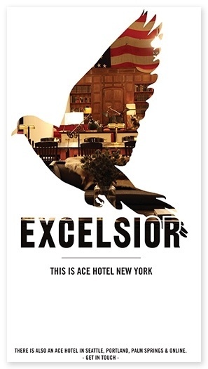 The Official Manufacturing Company / Work / Ace Hotel / Print Ephemera #birds #poster