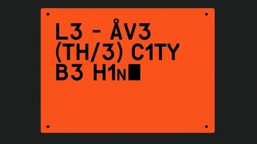 It's Nice That : Sanderson Bob #signage #typography