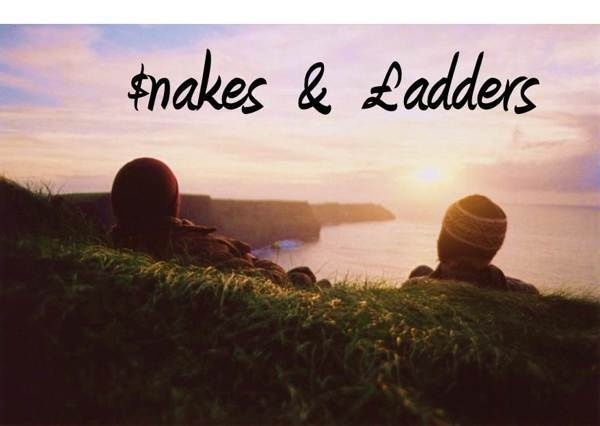 $nakes & xc2xa3adders on Behance #ladders #snakes #& #typography