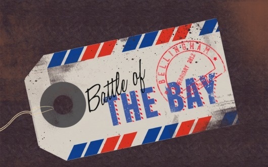 Battle of the Bay « 1985 Creative #design #illustration #photoshop #type #typography