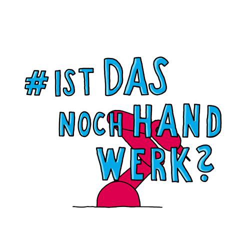 Giphy Sticker Illustration for "Das Handwerk" #illustration #giphysticker #giphy #manualskills #robotarm