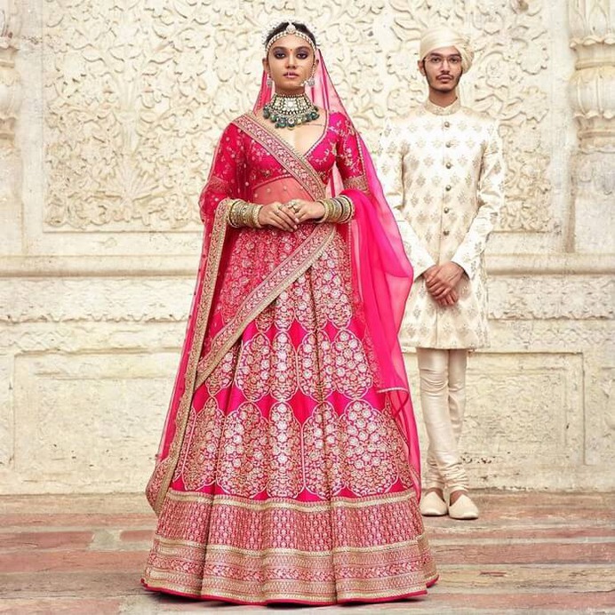 Royal Pink Bridal Lehenga