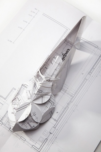 Pop Up Lily Shoe by Nadav Bignitz #shoe #origami #art #folding #paper
