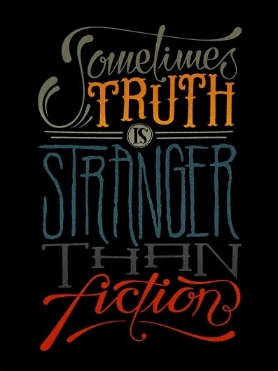 Random Typography | Coffee made me do it #truth #color #fiction #typography