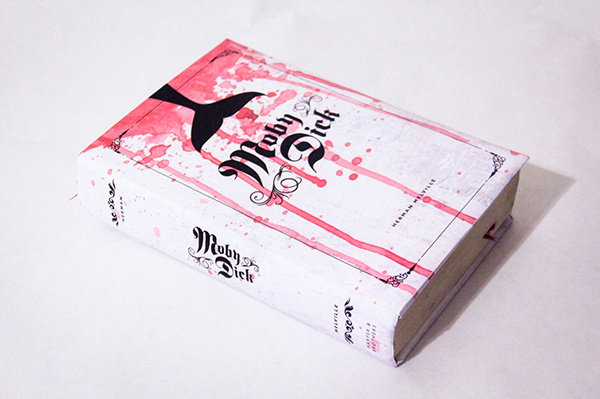 Moby Dick: book cover and print collateral on Behance #melville #moby #book #covers #herman #dick