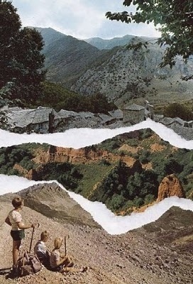 The Collective Loop #pauline #nature #collages #bastard #mountains