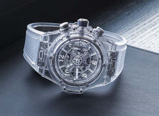 Hublot Unveils Big Bang Unico Sapphire Watch #Hublot #Sapphire #BigBang