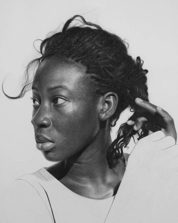 Hyper-Realistic Pencil Drawings by Arinze Stanley – Inspiration Grid | Design Inspiration