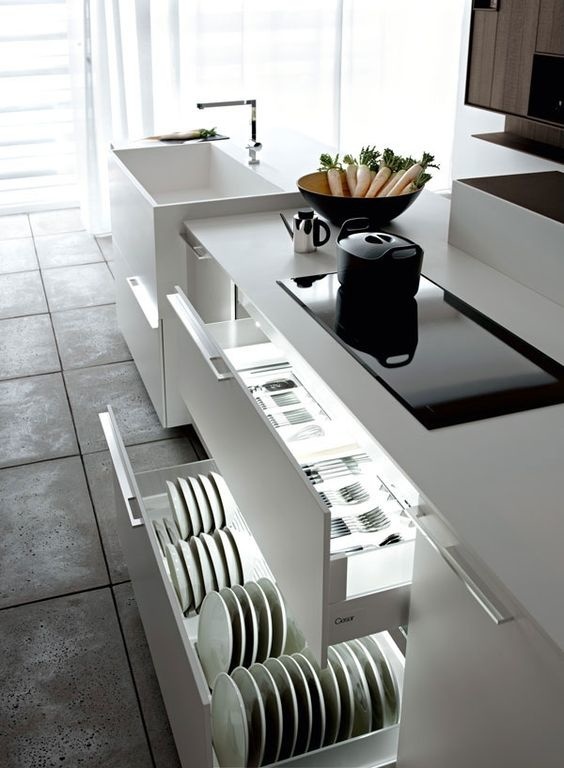 Kalea Kitchen bÑƒ Italian Manufacturer Cesar, breaks away from more traditional kitchen layouts and creatively redefines sizes and dimension