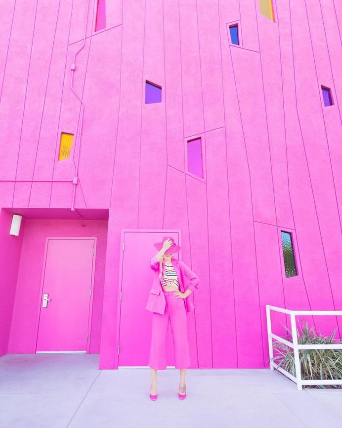 Visual Optimism: Candy-Colored Self-Portraits by Leslie Schneider