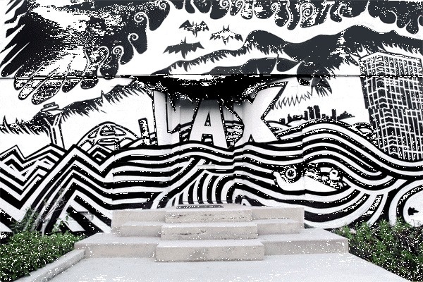 CJWHO ™ (Animated GIF Wall and Building Art by INSA INSA...) #animation #graffito #design #illustration #gif #art #street