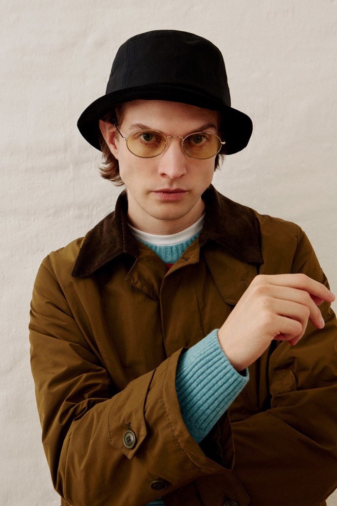 Adrian Bosch Dons Wood Wood x Barbour Made for Japan Collab