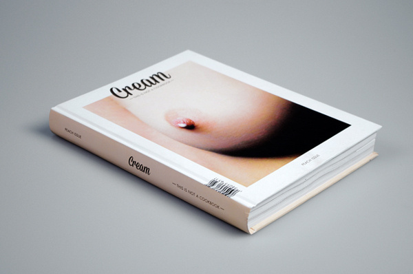 CREAM - This is not a cookbook - on Behance #editorial