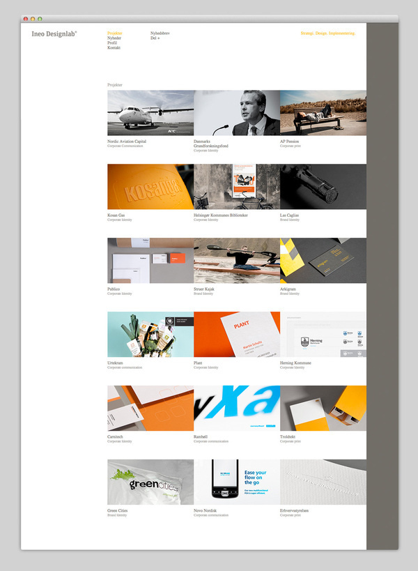 Ineo Designlab #design #website #grid #layout #web
