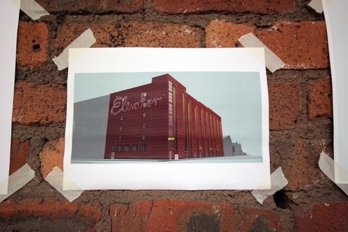 Google Image Result for http://27.media.tumblr.com/tumblr_l8iwhlvprc1qdc98lo1_500.jpg #baltic #liverpool #supergraphics #building #triangle #elevator #warehouse