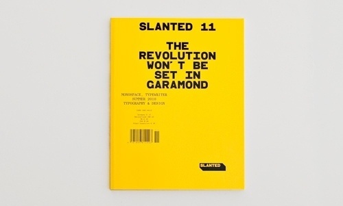 Slanted - Typo Weblog & Magazin - Das Gefühl Typografie - Alles über Schriften, Fontlabels & Design #titel #slanted #design #graphic #magma #cover #magazine #typography