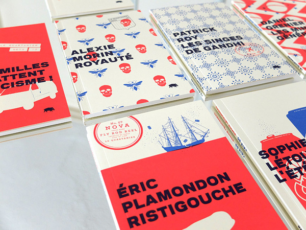 Le Quartanier :: Série Nova on Behance #print