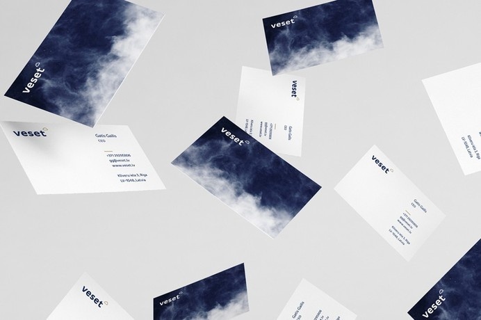 Veset #card #identity #business #logo