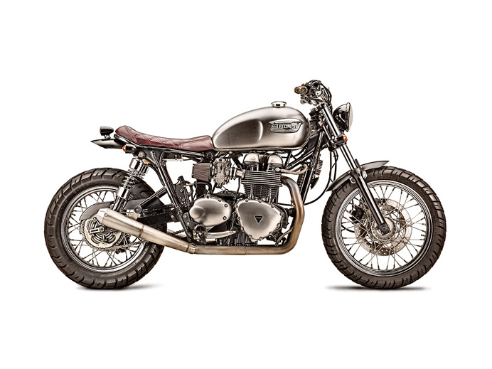 Justin Rentzel's 2005 Custom Triumph Bonneville SE | On Bonnefication # Triumph # Bonneville