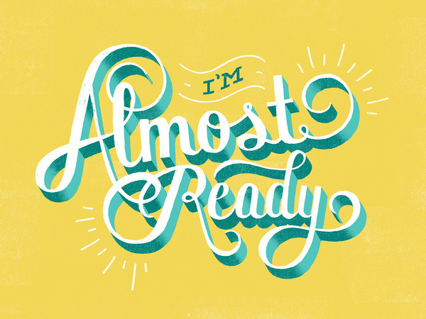 Just give me like, 45 more minutes. #typography