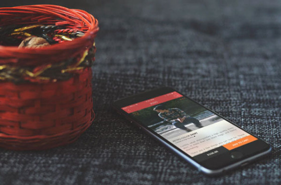 iPhone 6 Mockup by Darius Dan