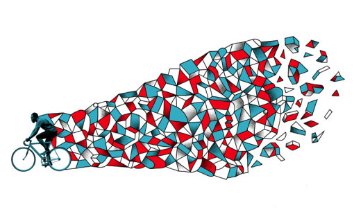 Adam Dedman #bicycle #geometric
