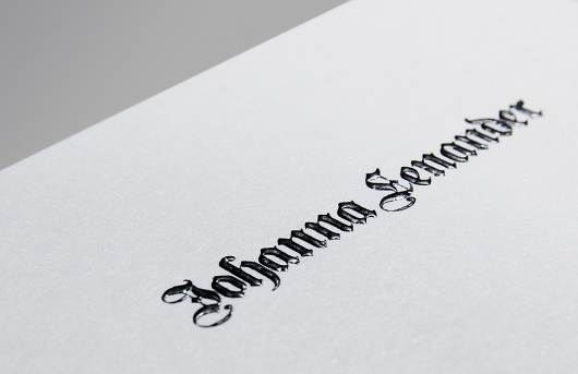 Lundgren+Lindqvist – Recent Projects Special | September Industry #caligraphy
