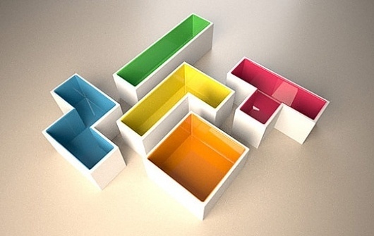 Ceramic Fine Art Showcase | Cruzine #ceramic #tetris