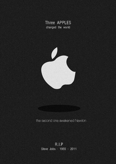 d987d99fa754f2b51cab94bed63ff34c.jpg (600×848) #tribute #apple #poster
