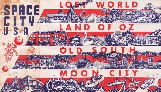 All sizes | Space City USA (reverse) | Flickr - Photo Sharing! #print #vintage
