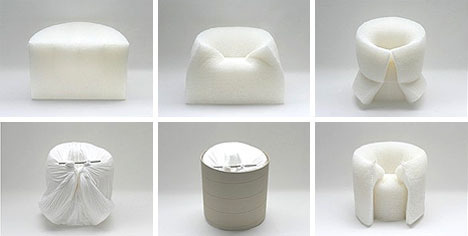 creative paper art chairs #furniture
