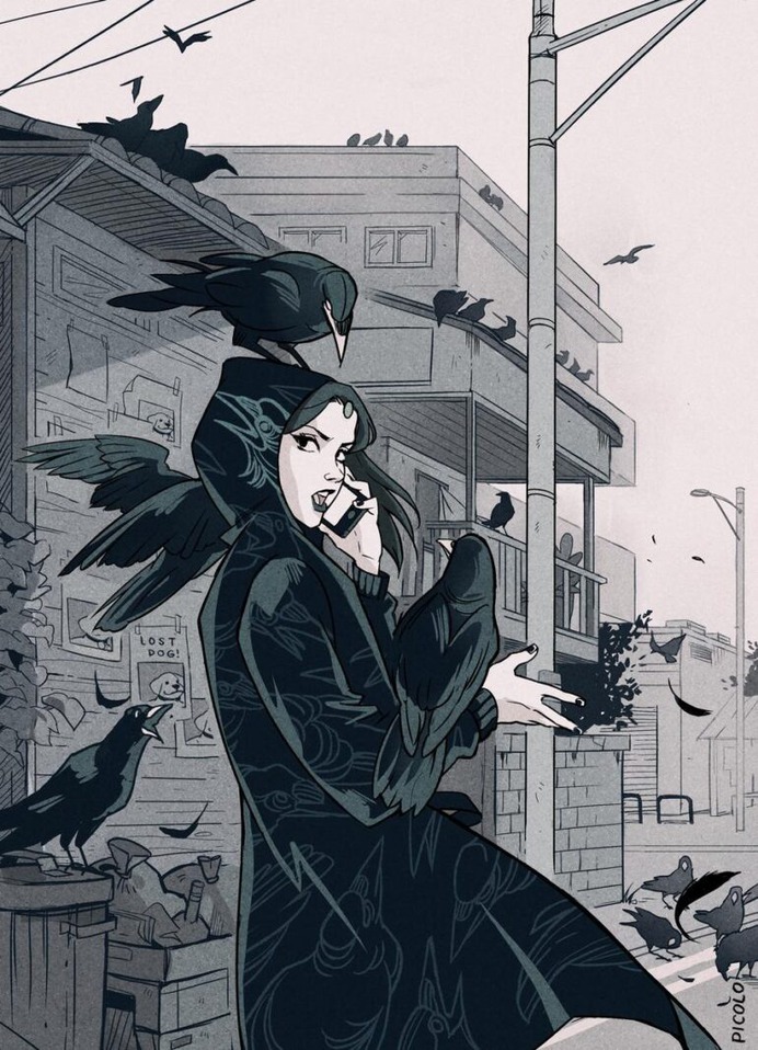 Ravens problem by Picolo-kun