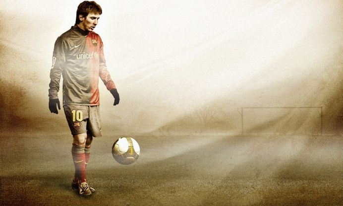 Fantasy Football Lionel Messi Ball Field Download Wallpapers For Pc – WallpapersBae