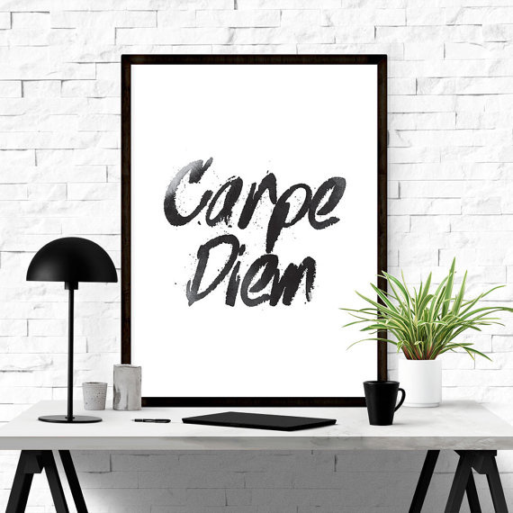 Carpe Diem #iloveprintable #poster