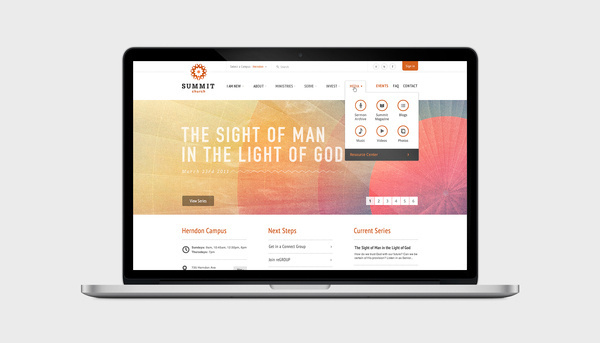 Summit_site #web #navigation