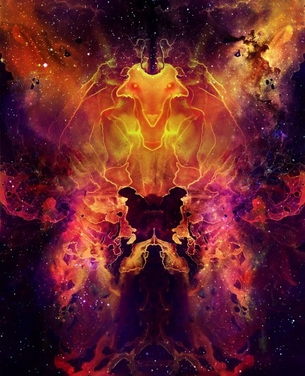 Typcut #abstract #illusion #galaxy