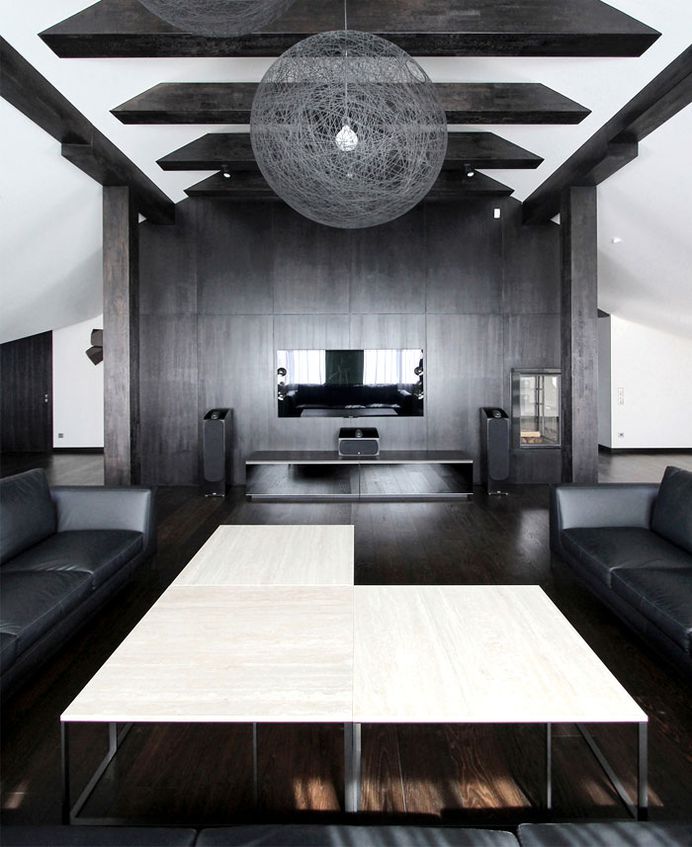 Penthouse Apartment Designed by Ramunas Manikas - InteriorZine