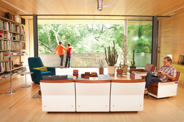 balcones house living room #architecture