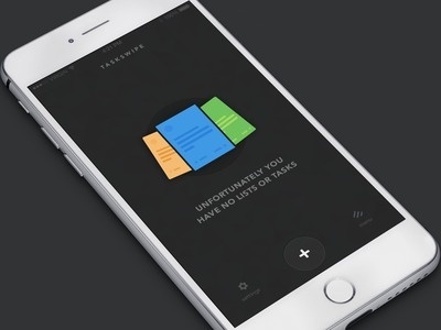 Dark Theme Task App #tasking #task #mobile #ios #mobile