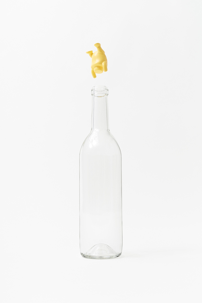 pooh-glasswarecontainer | nendo #interior #container #design #pooh #glassware #decoration