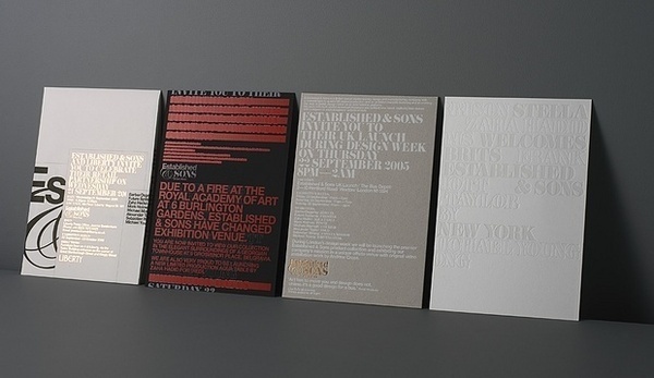 Made Thought #type #letterpress #invite