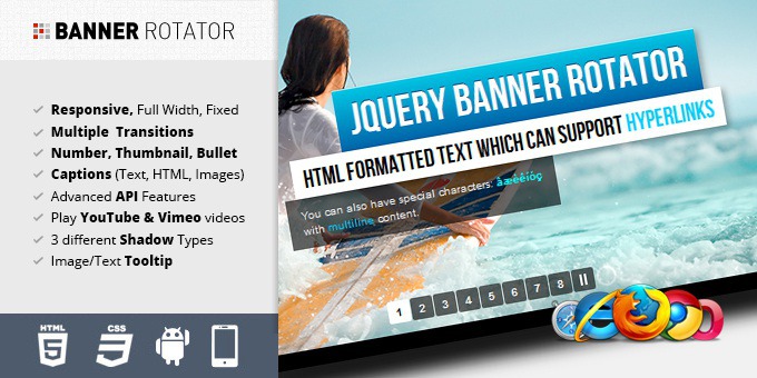 jQuery Banner Rotator