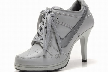 Nike Dunk SB Low Heels Grey #shoes