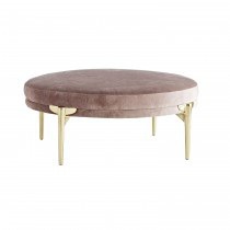 Arteriors - Andrea Round Ottoman