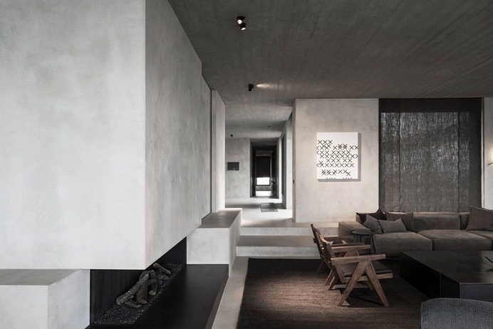 Concrete Penthouse in Antwerp by Vincent Van Duysen 1