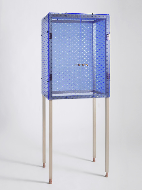 Cloud Cuckoo Land #acrylic #copper #cabinet #glass #wood #furniture #transparent #plexi #object #blue