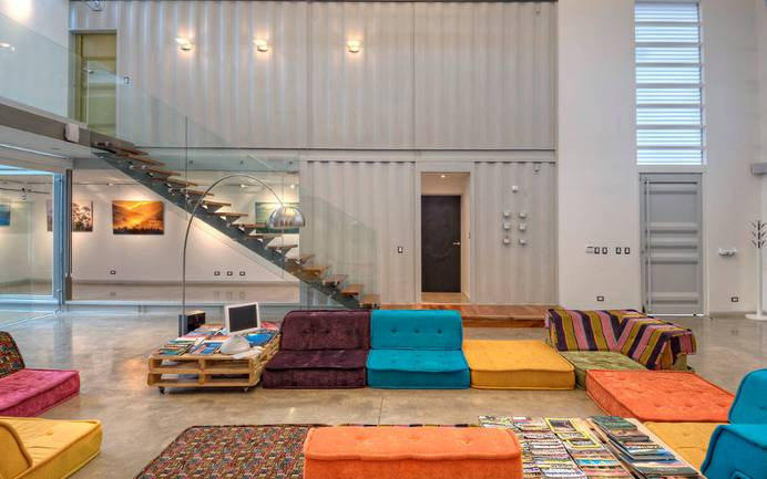 Shipping containers house Incubo by Maria Jose Trejos - HomeWorldDesign (20) #inspiration #eco-friendly #house #container #design #architecture