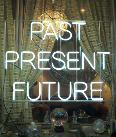 Past, present, future #lettering #typography